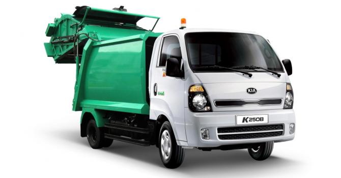 Xe cuốn ép rác KIA FRONTIER K250B