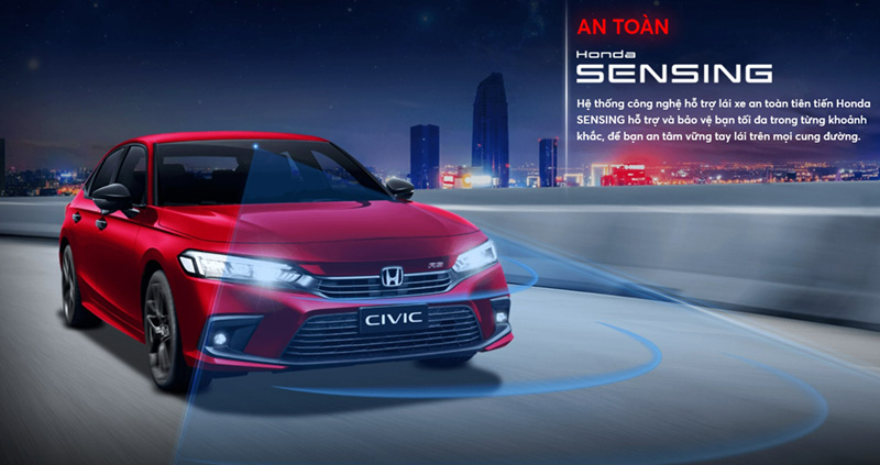 Honda Sensing trên Civic