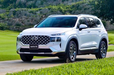 Hyundai SantaFe lọt top SUV bán chạy trong tháng 5/2021