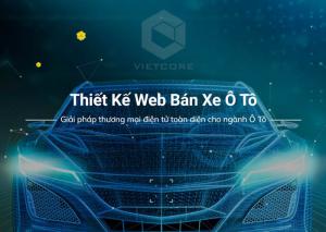 Thiết kế website bán ô tô chuyên nghiệp