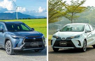 Toyota Corolla Cross đạt doanh số khủng, sedan hạng B Toyota Vios vững ngôi vàng